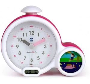 Mon premier réveil Kid'Sleep Clock rose - Pabobo